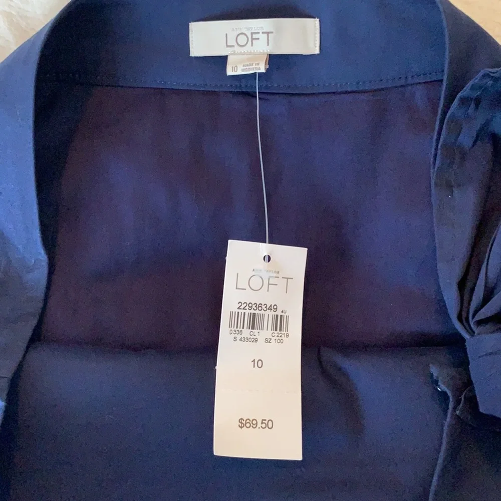 LOFT ruffle wrap skirt - Picture 4 of 5